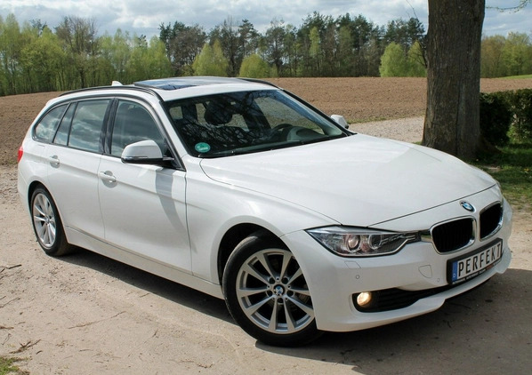 BMW Seria 3 cena 42999 przebieg: 240000, rok produkcji 2012 z Gozdnica małe 497